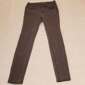 Victoria's Secret Vintage Y2K 2 Gray Denim Mid Rise Legging Skinny Jeans